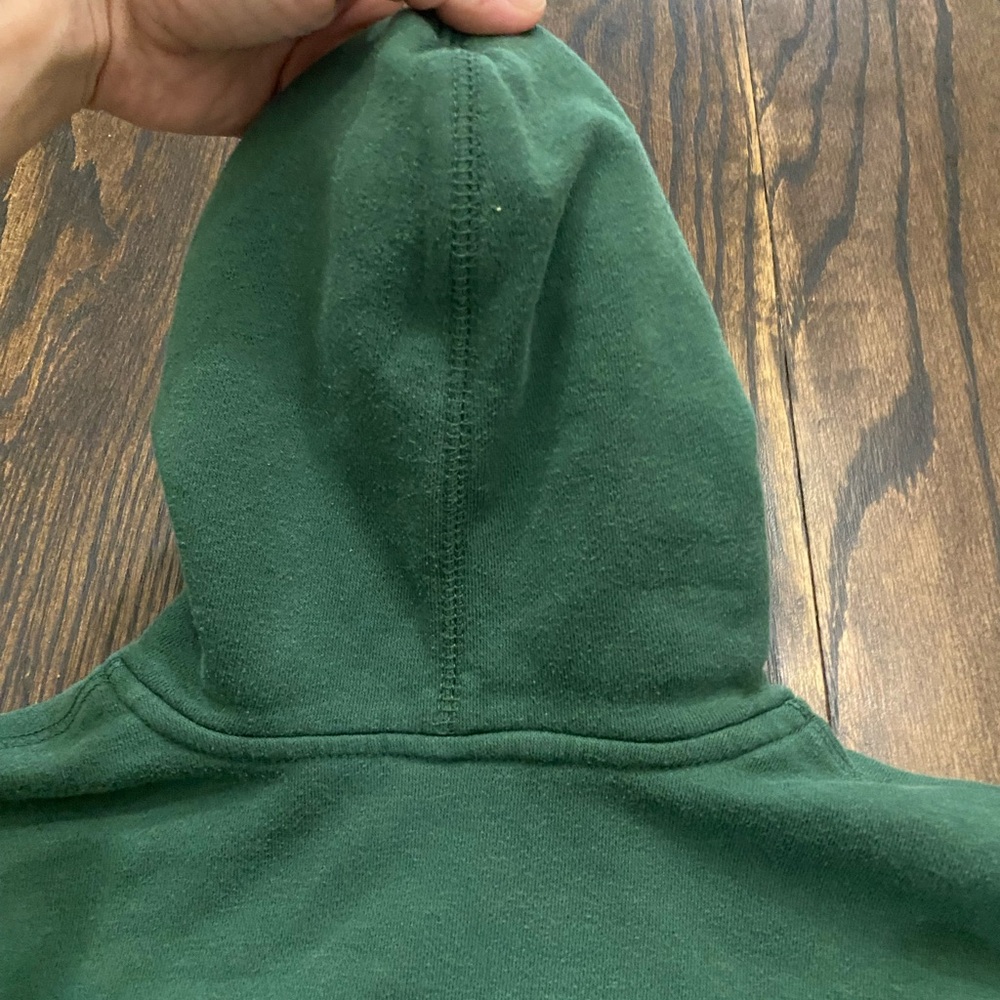 Nike Green and Orange Hoodie - Picture 8 of 11